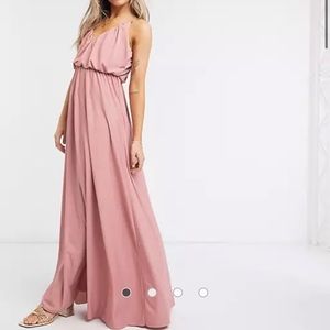 Dusty-Rose Maxi Dress